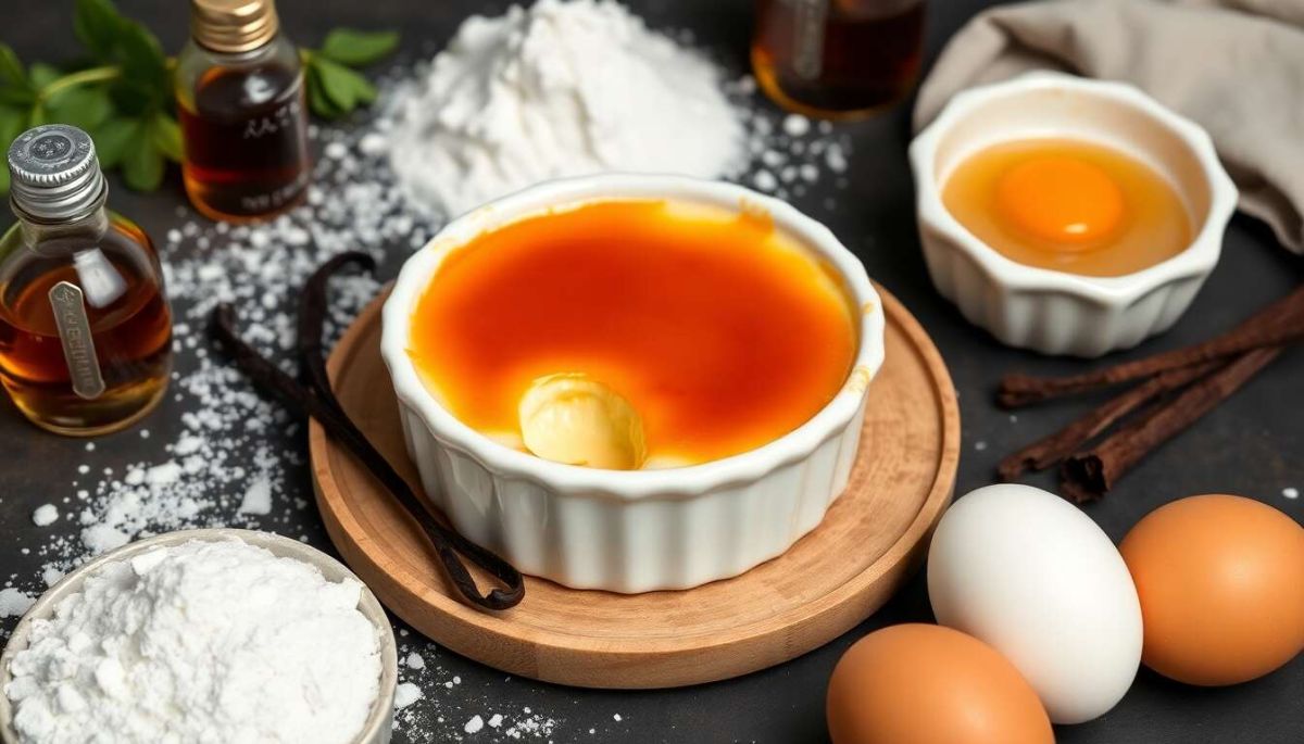 Une crème brûlée au caramel irrésistible