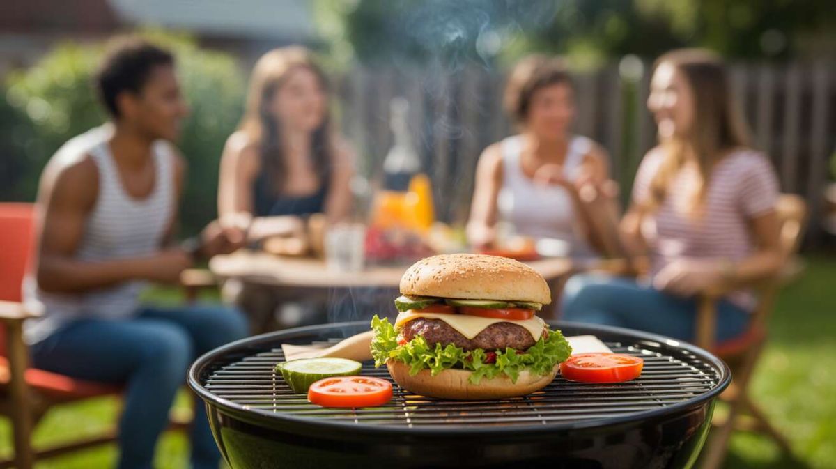 Des burgers maison pour un barbecue inoubliable
