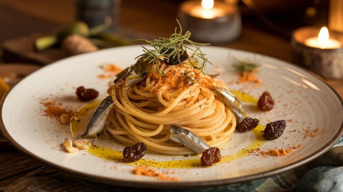 la magie des spaghettini siciliens aux sardines en 15 minutes