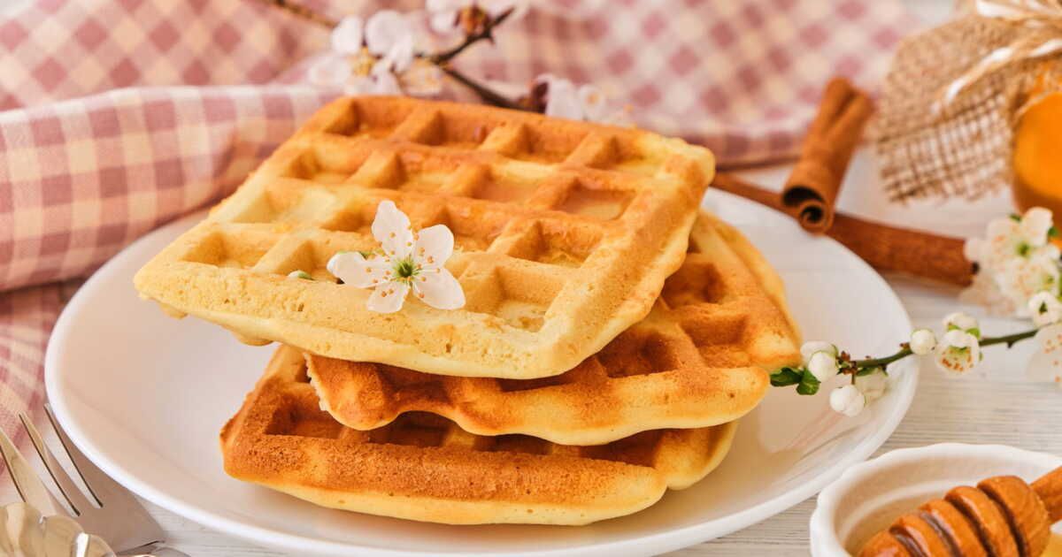 Gaufre sans beurre : la recette légère au fromage blanc