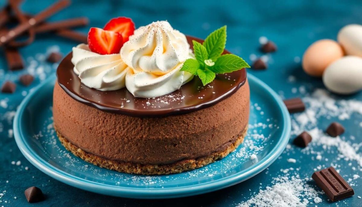 Un délice au chocolat et fromage blanc à ne pas manquer