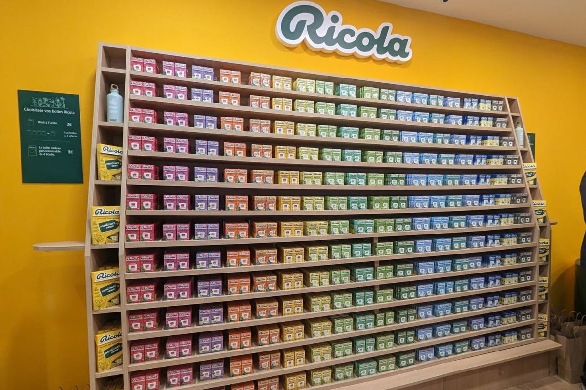 Ricola dévoile sa première boutique mondiale à Paris