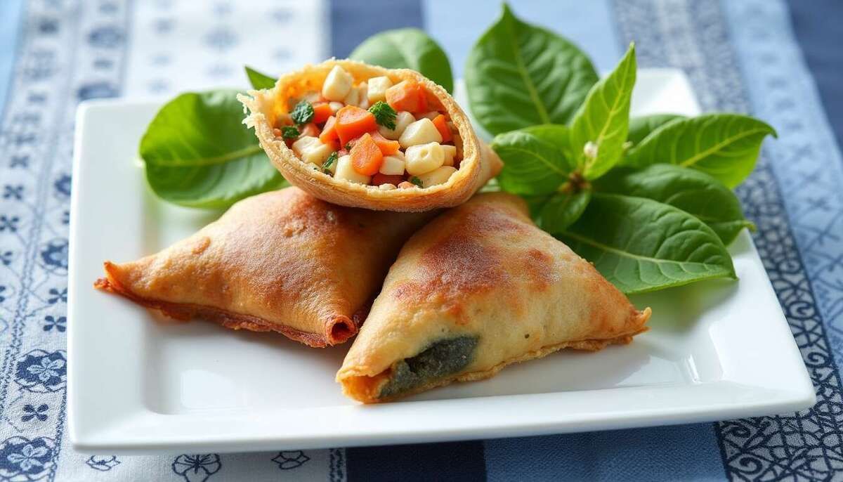 Dégustez des bricks végétariennes aux légumes