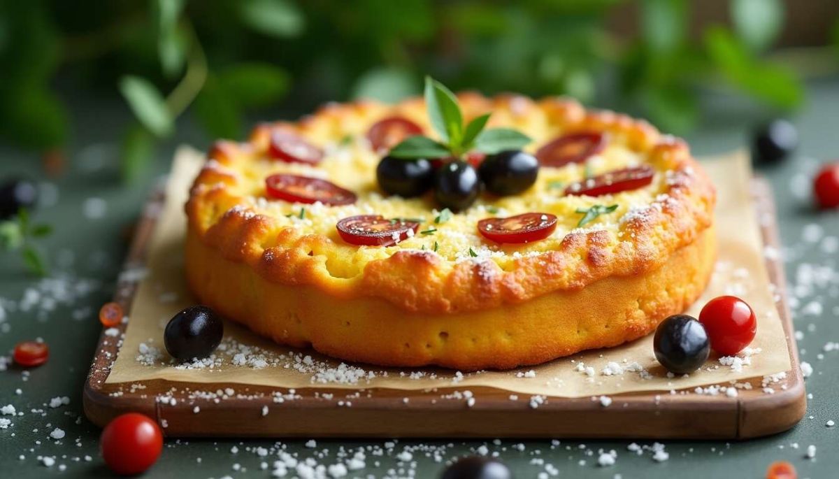Recette : cake aux olives et tomates séchées