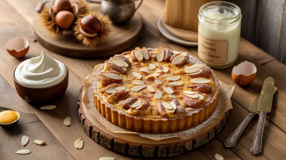 La tarte d'automne à la crème de marrons : un délice réconfortant