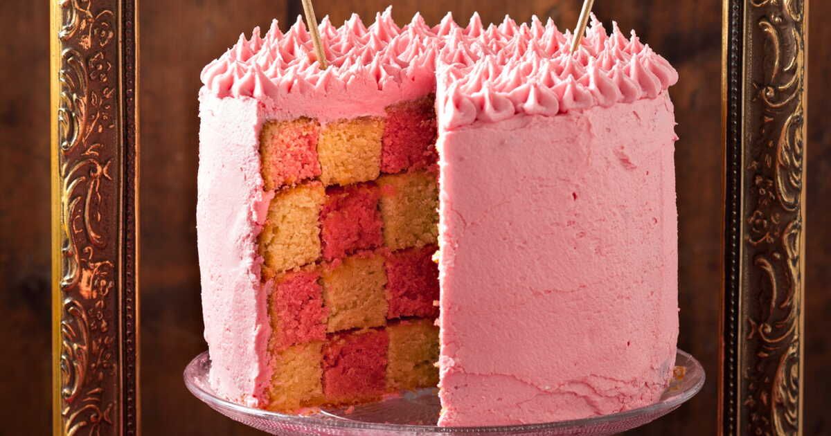 La magie du damier à la fraise : un délice visuel et gustatif