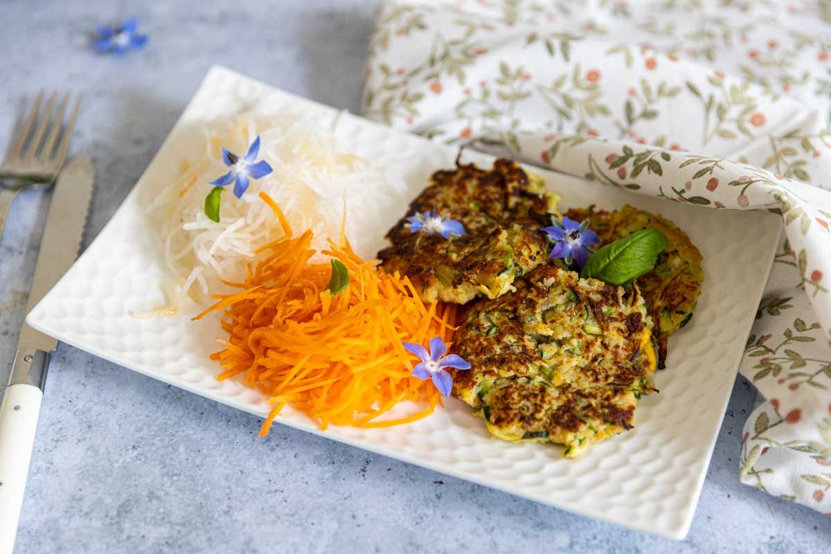 Croquettes de courgettes au parmesan