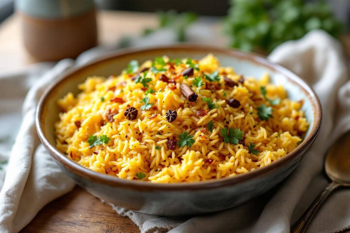 Réveillez les saveurs de votre riz pilaf avec cette astuce simple