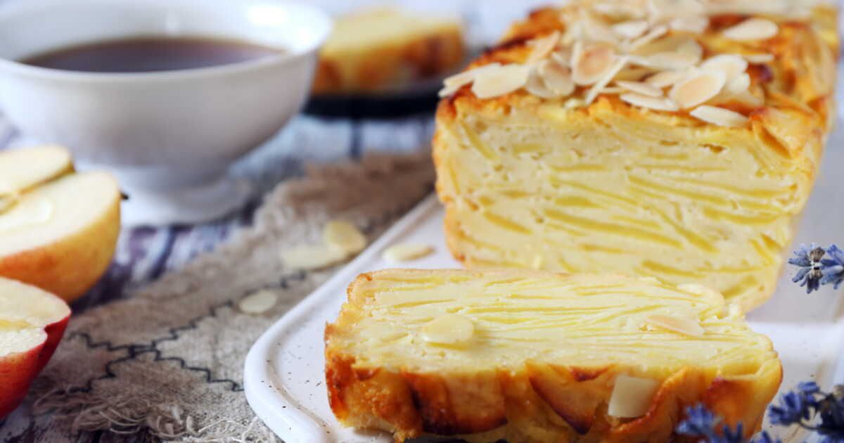 redécouvrez la douceur du gâteau invisible aux pommes façon crumble