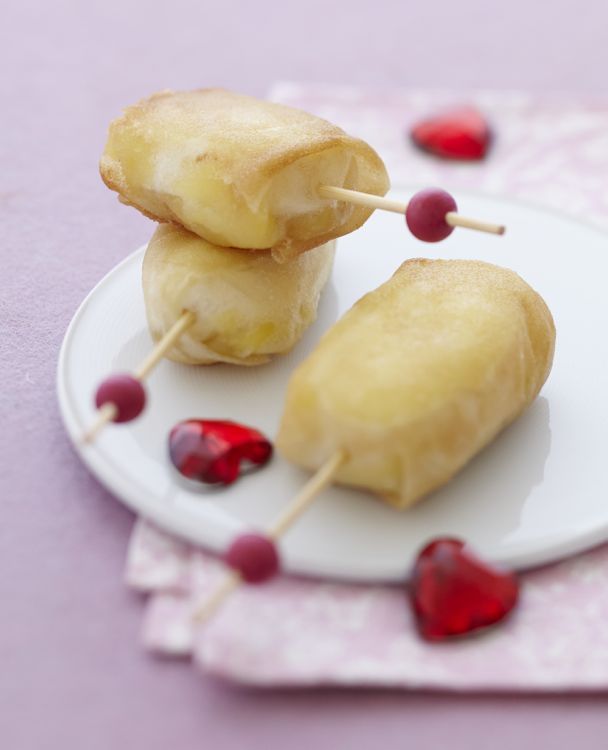 Des amuse-bouches créatifs : sucettes de pommes confites et Caprice des Dieux