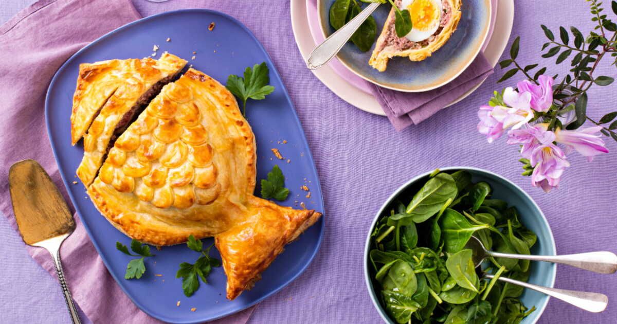 Les délices du pâté aux œufs et à la viande