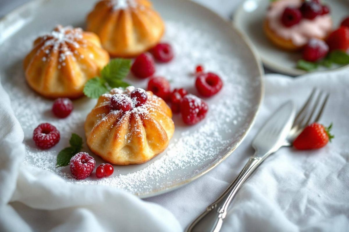Des madeleines moelleuses aux fruits rouges pour un été sucré en 20 minutes