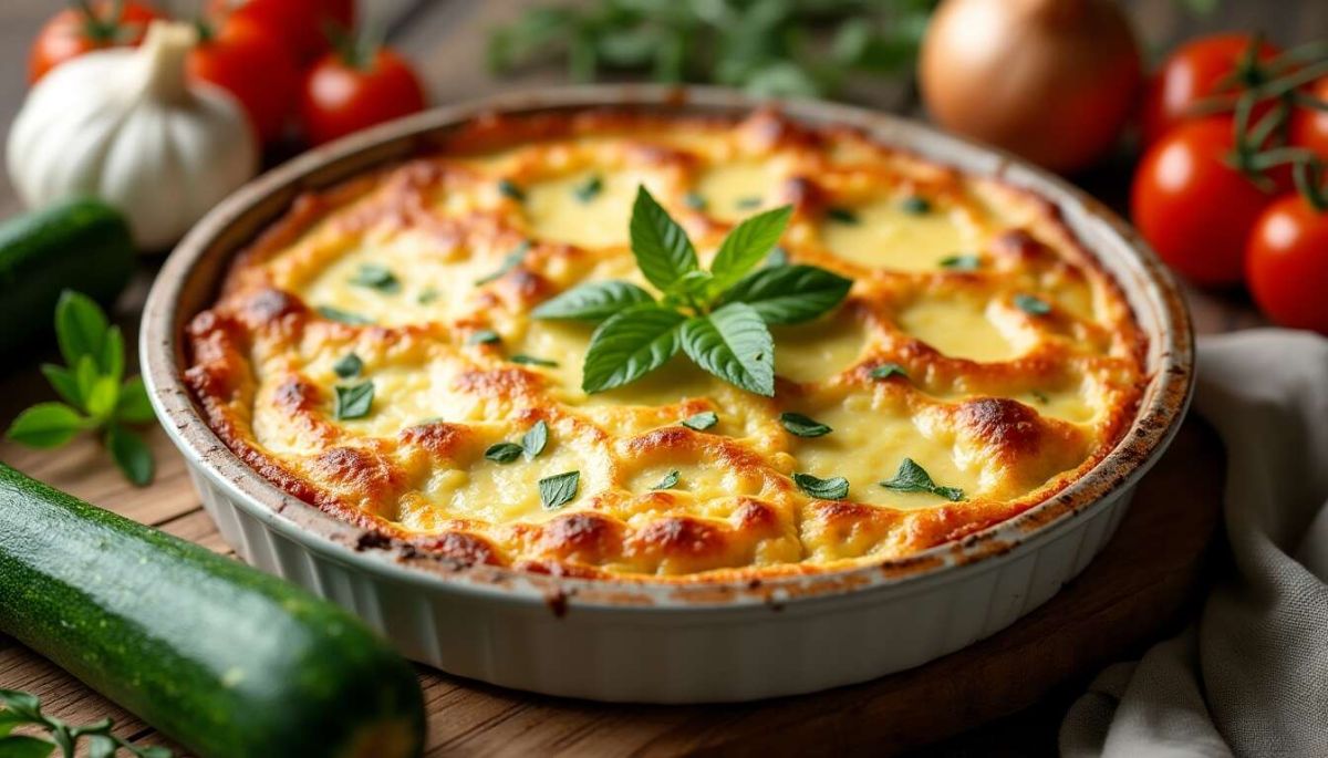 Un gratin de courgettes à la provençale qui va séduire vos papilles