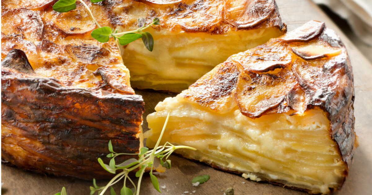 Gâteau de pommes de terre au reblochon