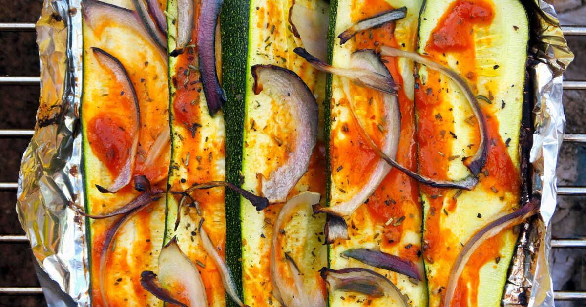 Courgettes grillées à la Provençale