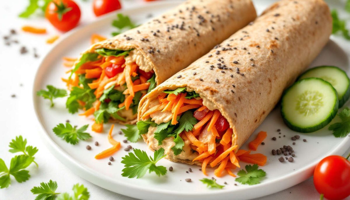 Une recette de wrap sain et rapide pour les gourmets pressés