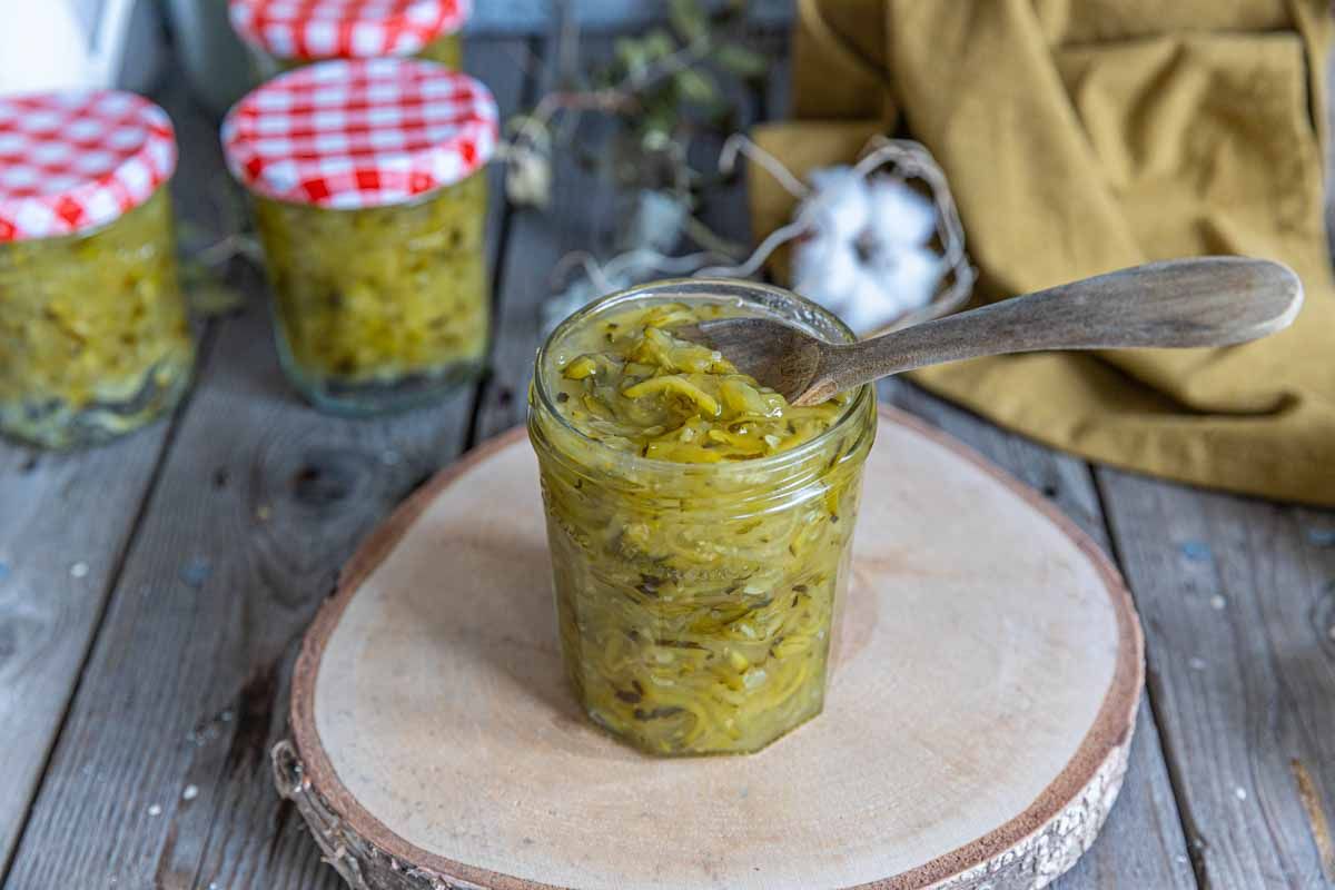 Confiture de courgettes au gingembre