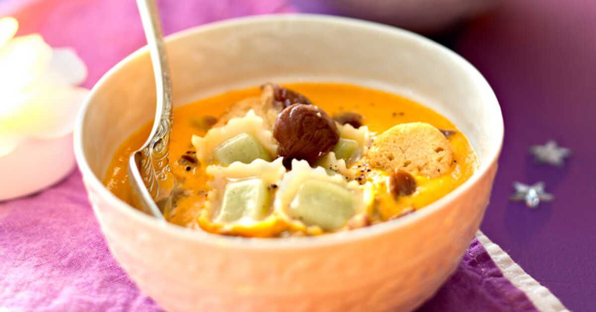 Le velouté de potiron : une douceur réconfortante à savourer avec des ravioles de Romans