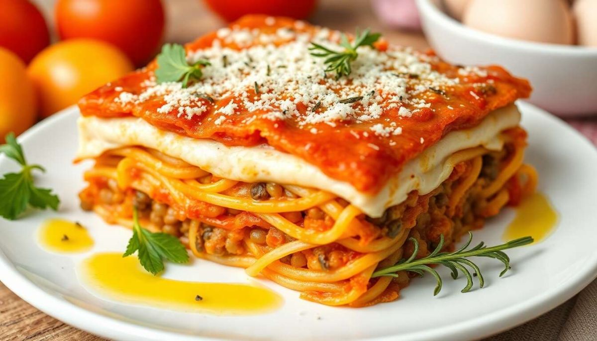 Découvrez la recette des lasagnes végétariennes à tomber