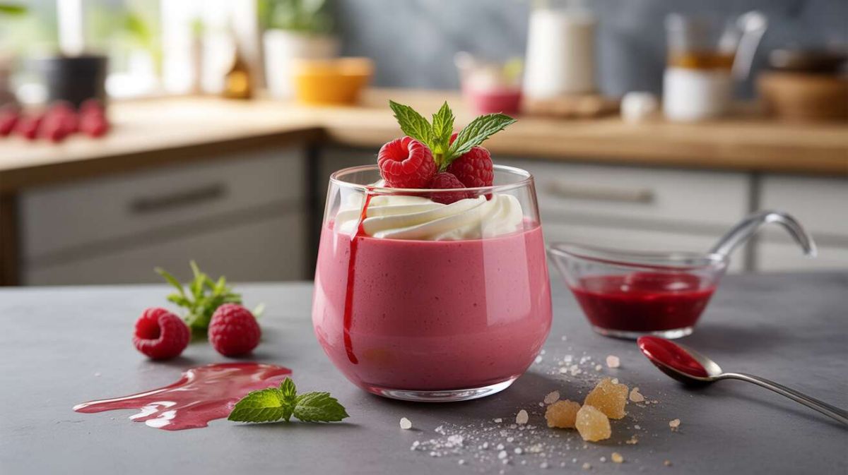 Mousse à la framboise : un dessert léger et savoureux