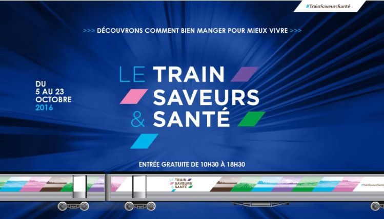 Le train expo pour savourer et mieux vivre fait escale à Paris