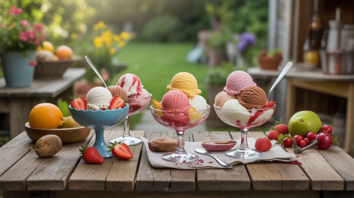 Découvrez les délices des glaces maison sans sorbetière pour un été rafraîchissant