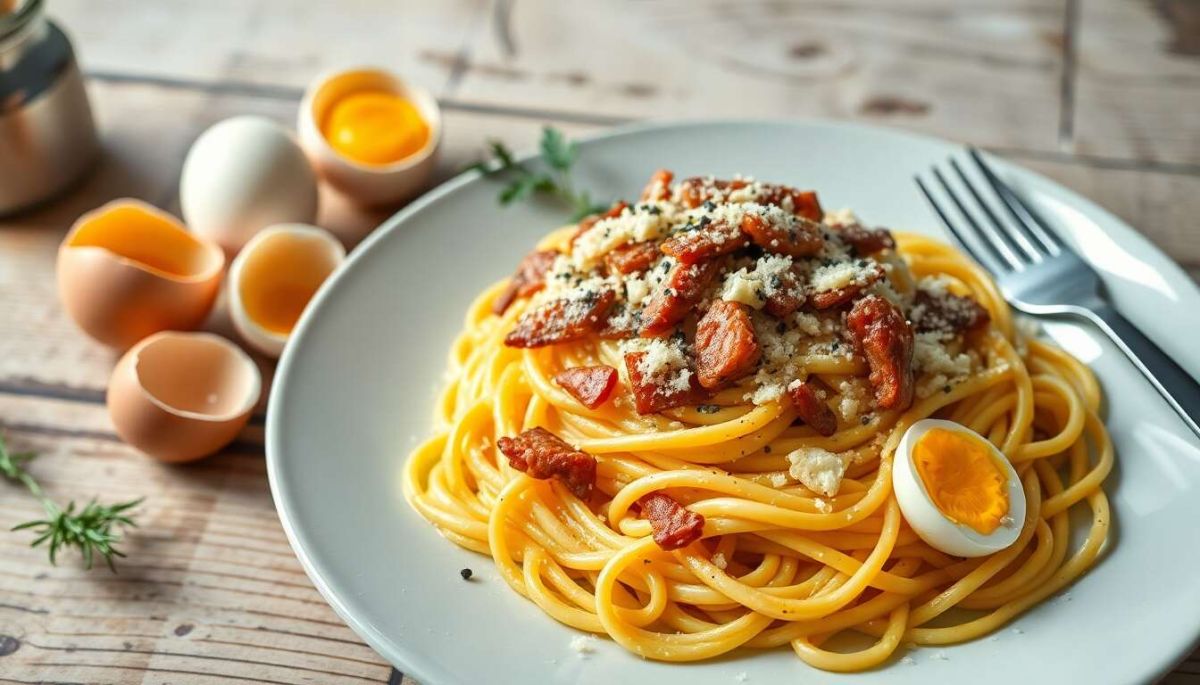 Découvrez la véritable recette des pâtes à la carbonara