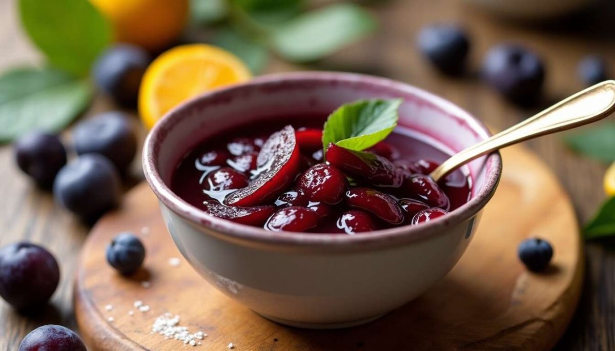 Tendre compote de prunes au Thermomix : un délice en un temps record