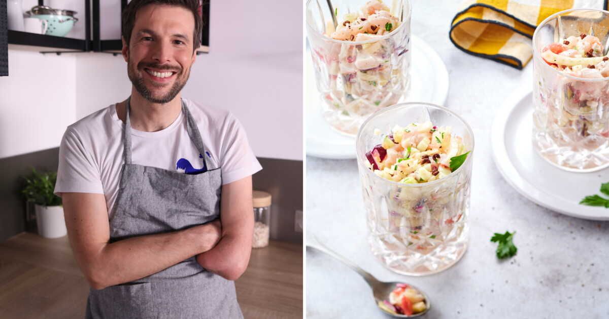 L'été s'invite avec des verrines de ceviche de daurade et guacamole