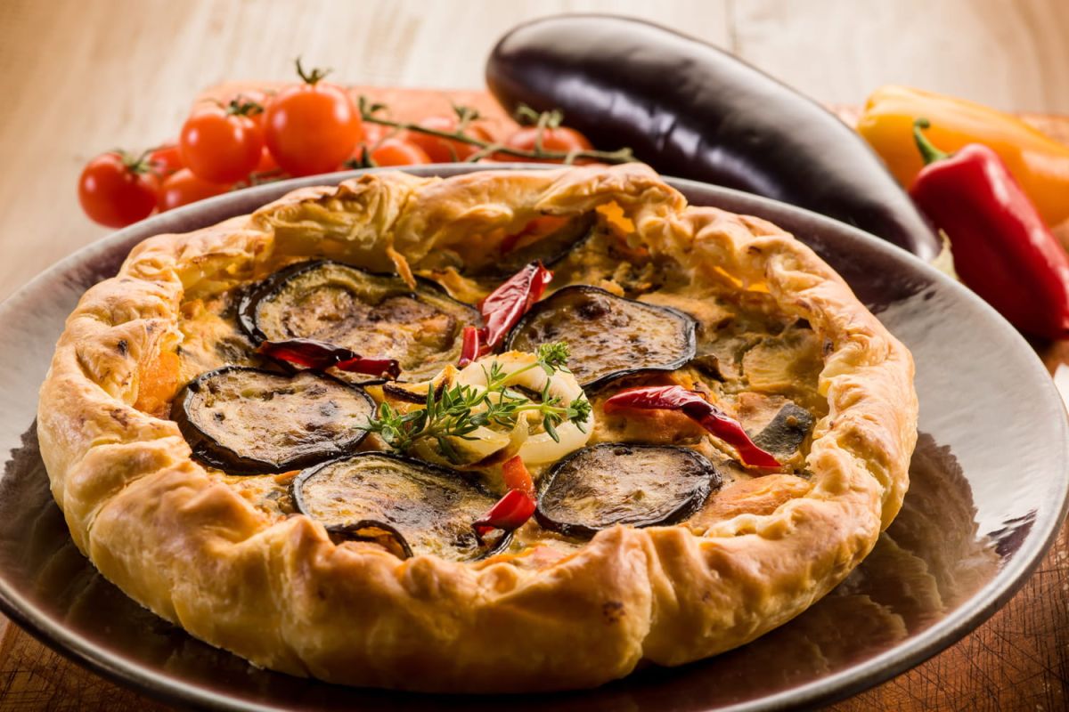 Une tarte tatin aux aubergines à tomber avec Cyril Lignac