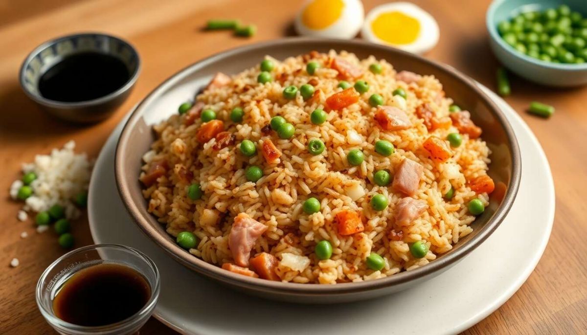 Savourez un riz cantonais authentique en un clin d'œil
