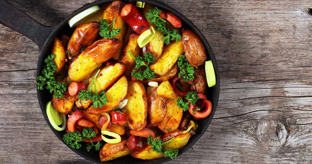 La poêlée de pommes de terre aux poireaux et lardons qui ravira toute la famille