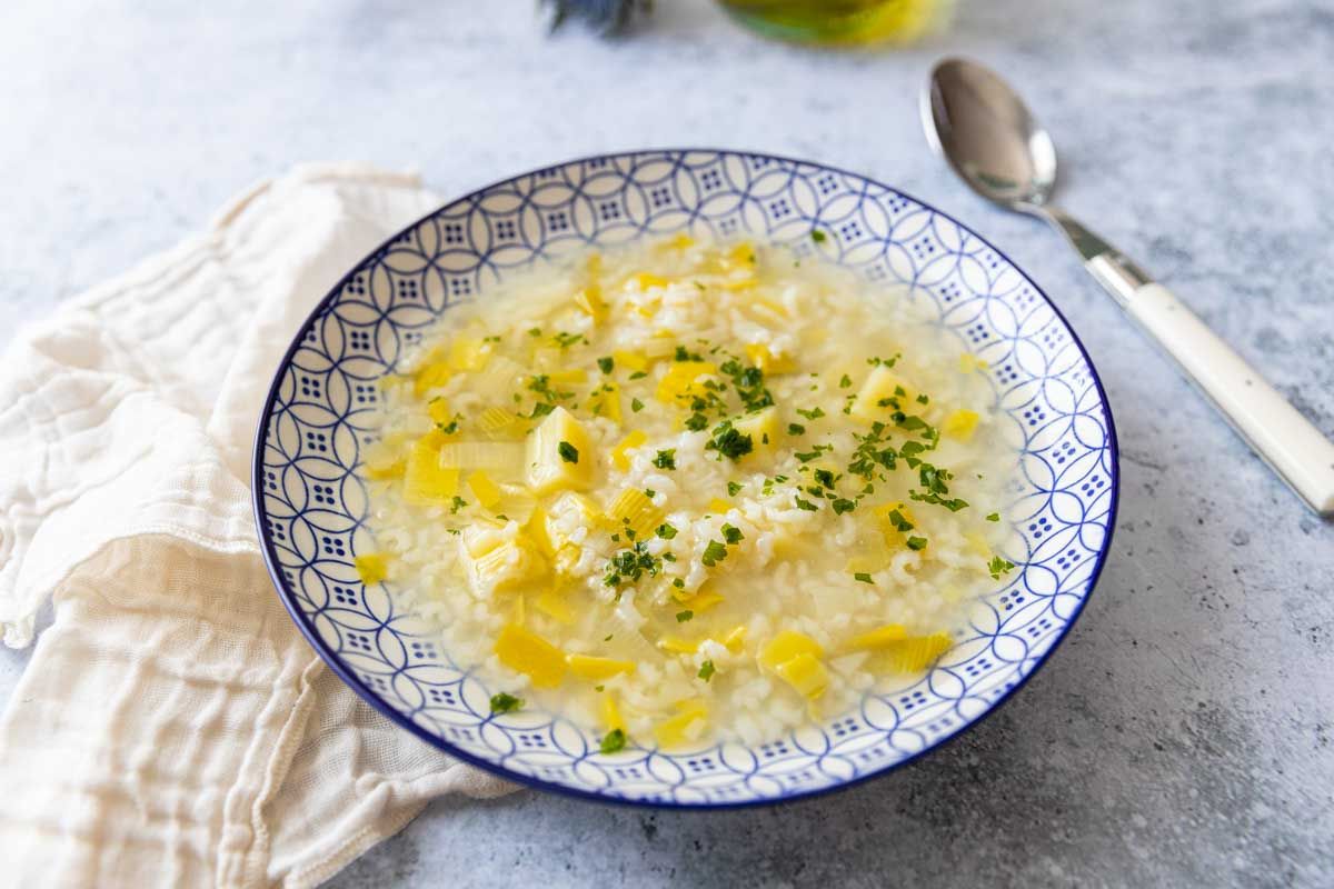 Dégustez une soupe réconfortante de poireaux et pommes de terre au Cookeo
