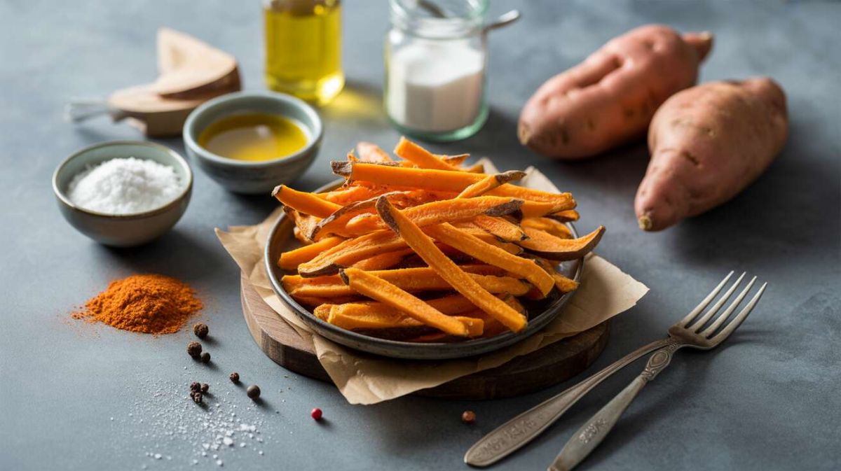 Découvrez la recette infaillible pour des frites de patates douces croustillantes