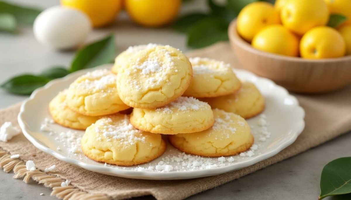 Des cookies au citron irrésistibles en un tour de main