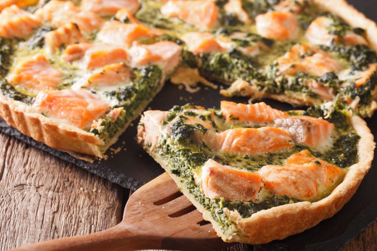 Une quiche au saumon légère qui vous permet de vous régaler sans culpabilité