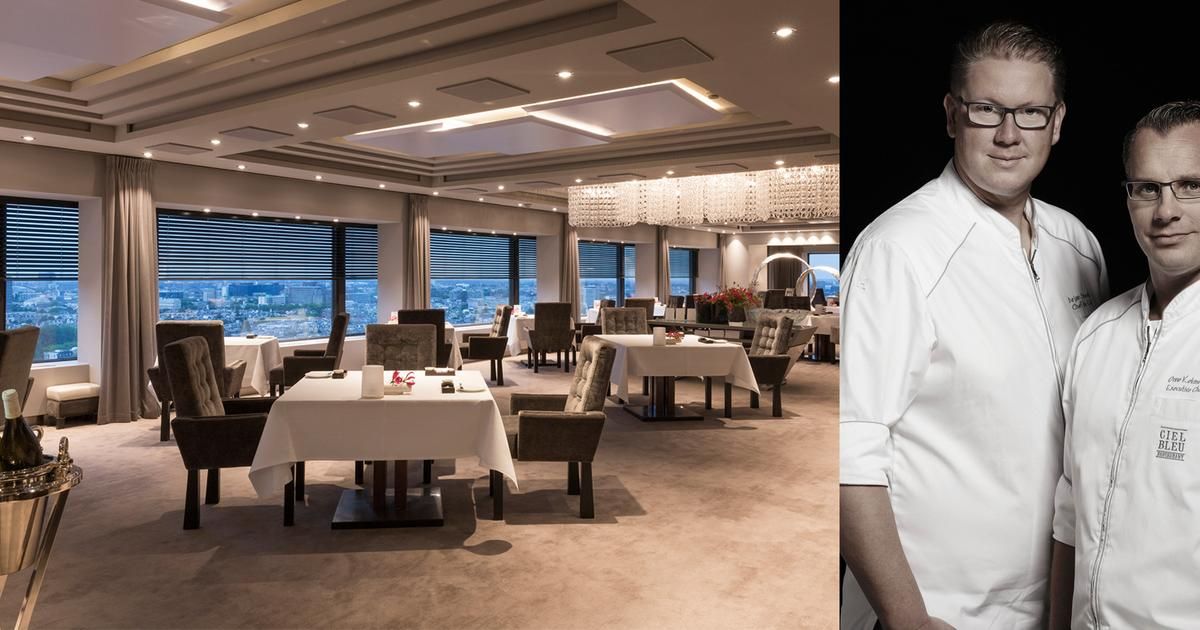Ciel Bleu : une expérience gastronomique étoilée avec vue imprenable sur Amsterdam