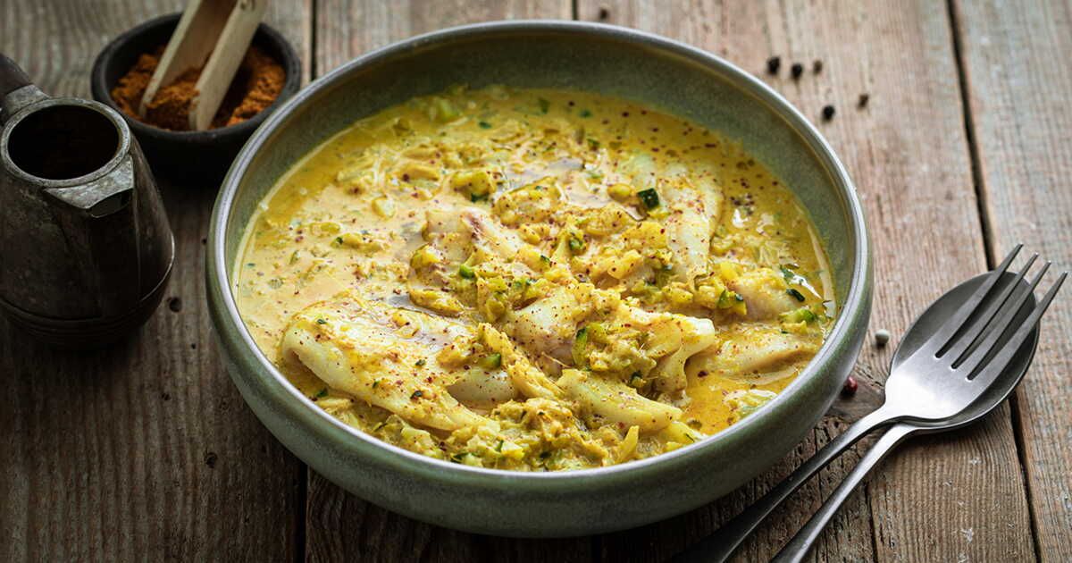 un curry de cabillaud rapide pour des soirées d'hiver réconfortantes