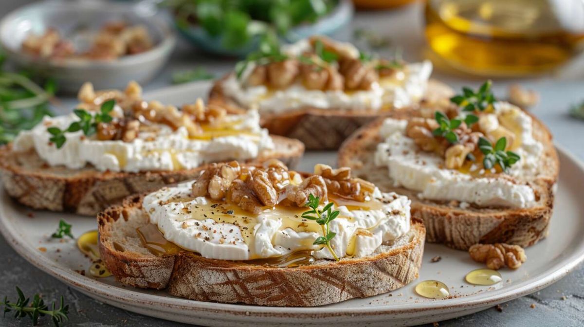 La tartine gourmande de chèvre au miel : un délice simple et raffiné