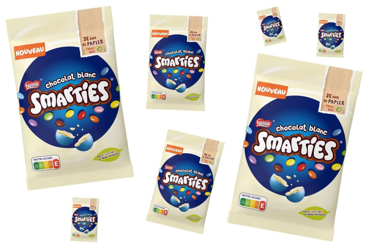 Les Smarties se refont une beauté avec du chocolat blanc