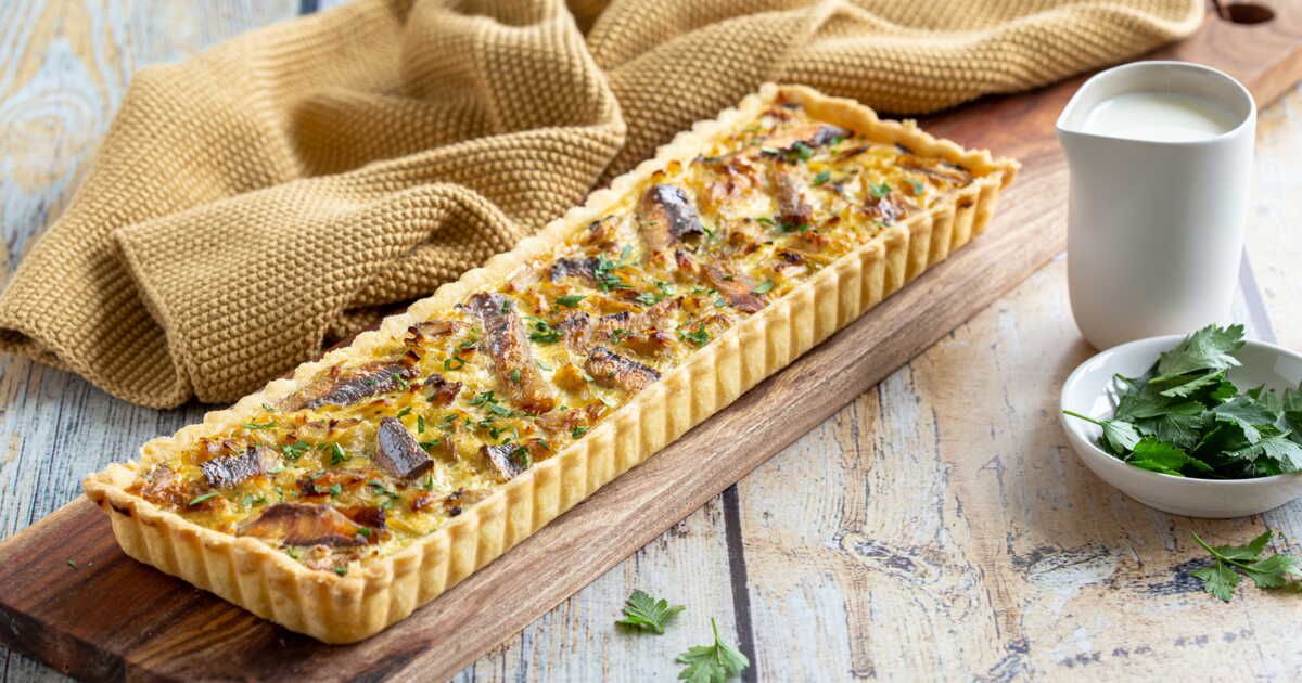 Des tartes savoureuses pour célébrer le printemps avec des sardines