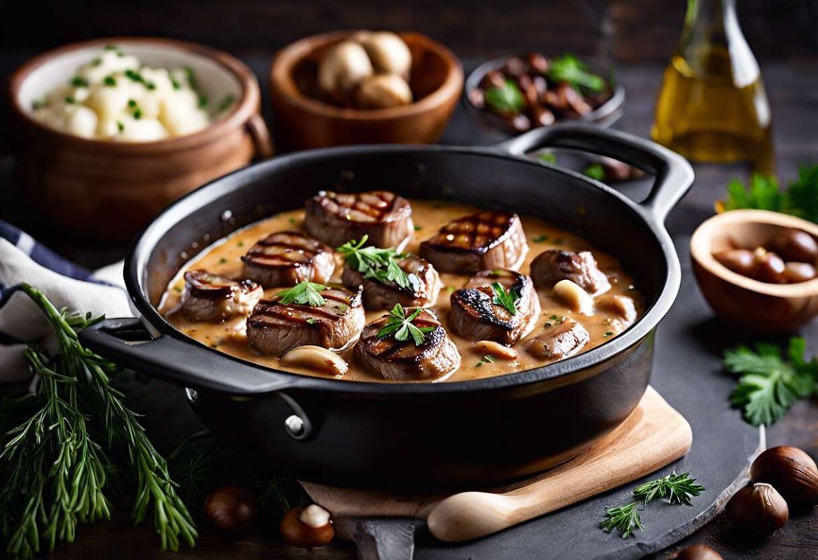 sublimez vos steaks avec une sauce aux champignons inoubliable