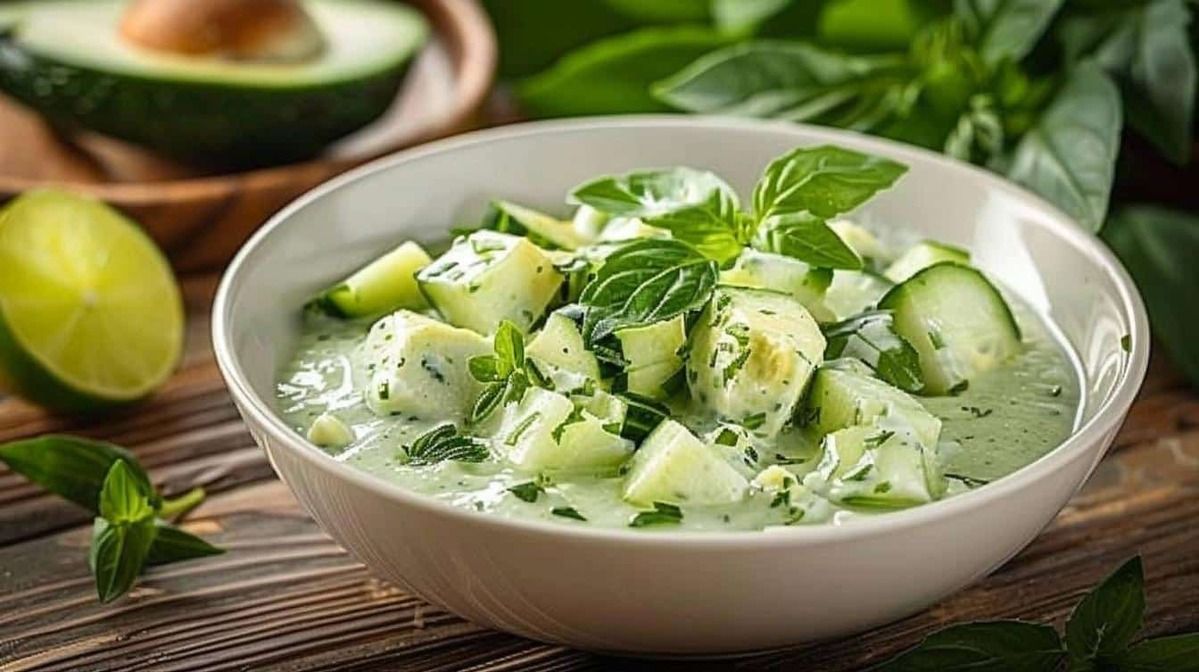 Une salade d’avocats au yaourt, fraîcheur et santé au rendez-vous