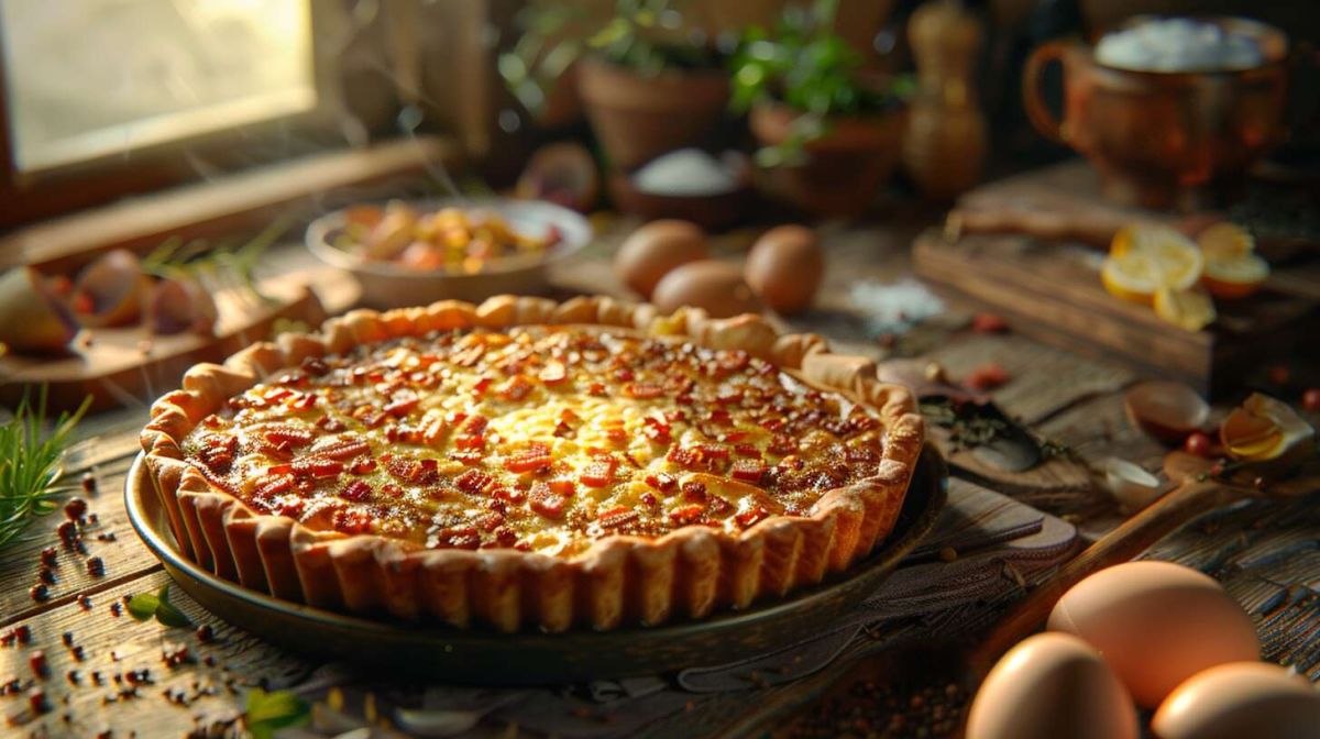 Recette de la quiche lorraine traditionnelle