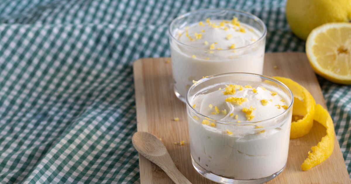 Une mousse au citron légère et facile en 5 minutes